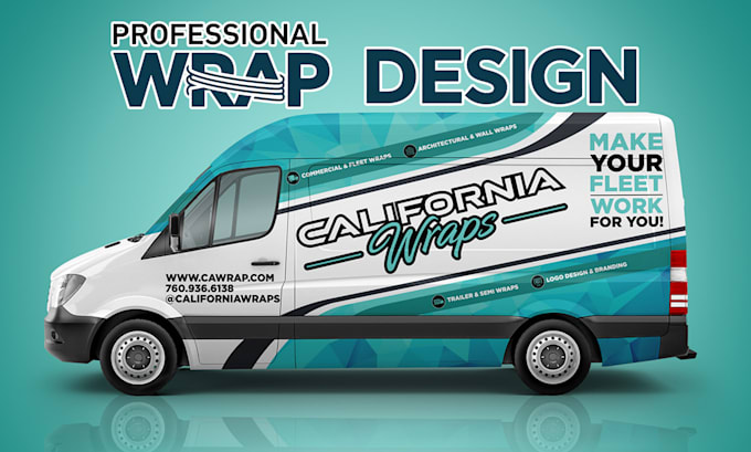 Gig Preview - Make branding van wrap design, car wrap, truck, vehicle wrap