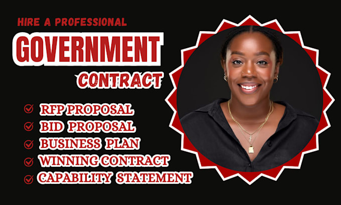 Gig Preview - Do winning government contract bid proposal, rfp,rfq, non profit grant and 501c3