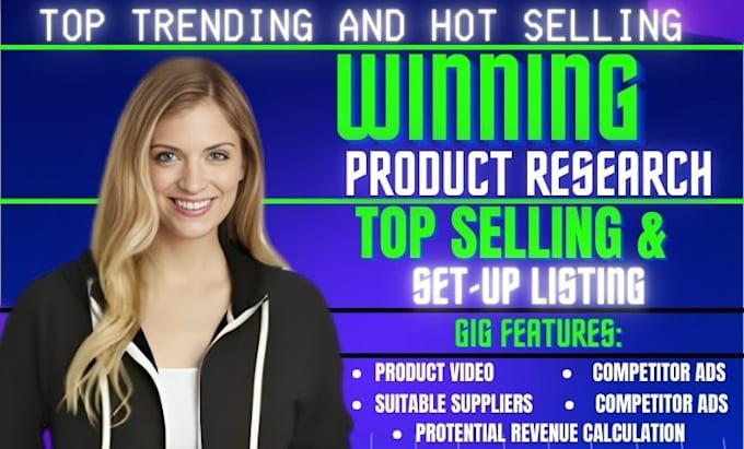 Gig Preview - Find shopify trending winning products research shopify store design redesign