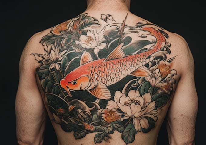 Gig Preview - Design a professional japanese or asian style tattoo