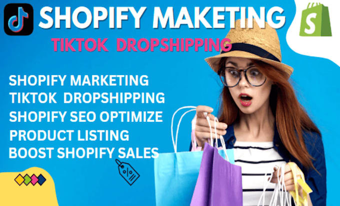 Gig Preview - Boost tiktok shop sales, shopify store sync with titok shop, maketing