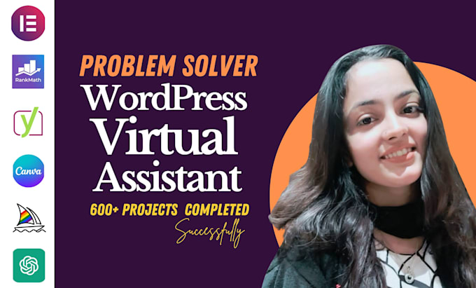 Gig Preview - Be your fastest wordpress virtual assistant or wordpress VA