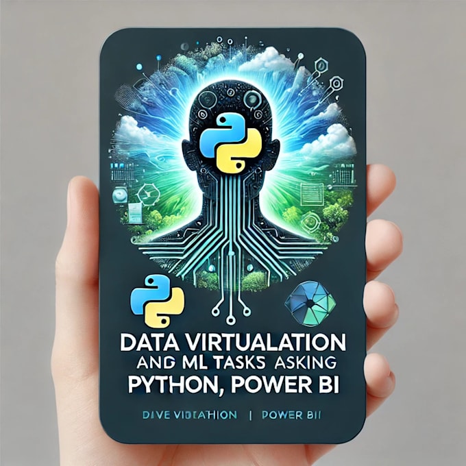 Gig Preview - Do data virtualization and ml tasks using python, power bi