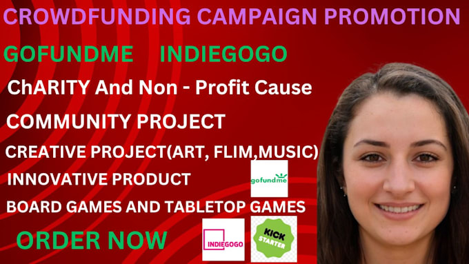 Bestseller - do promotion for kickstarter indiegogo gofundme campaign