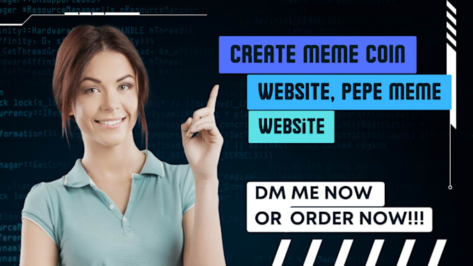 Bestseller - build meme coin website, crypto token and pepe website, coin and crypto website