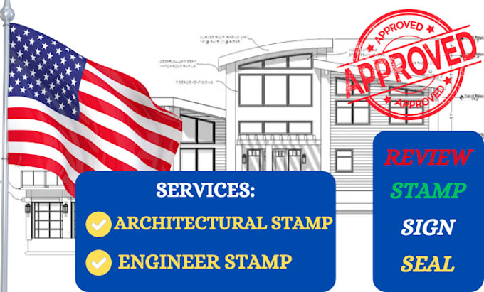 Bestseller - pe stamp review and seal architectural drawings in USA for city permit approval