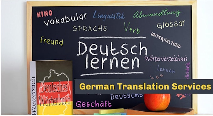 Gig Preview - Do german to english and english to german translation manually