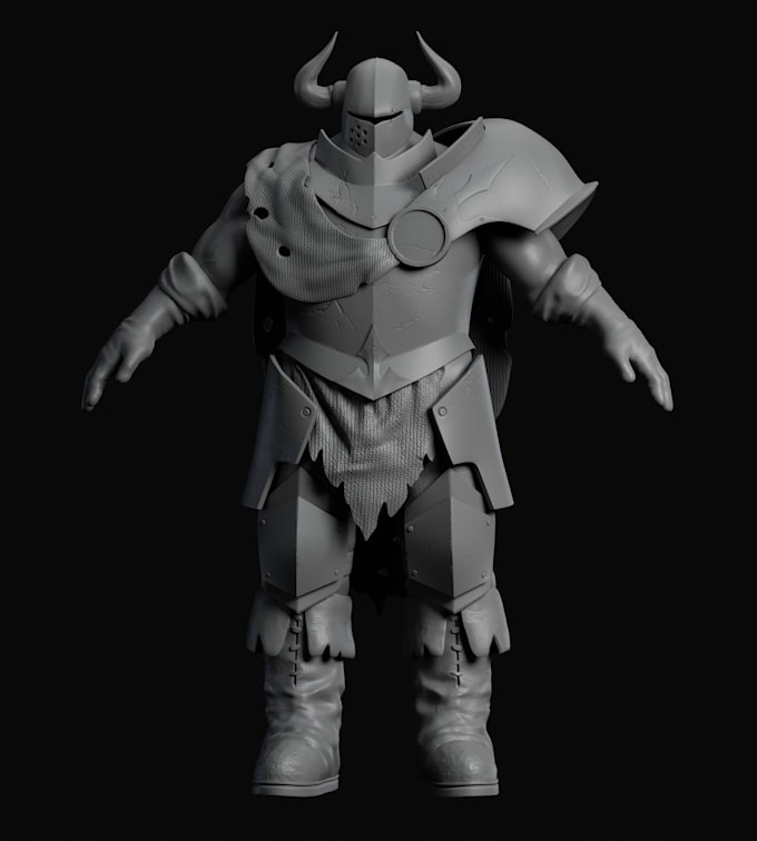 Gig Preview - Do high poly 3d models detailed sculpture models