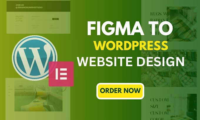 Gig Preview - Convert figma to wordpress figma to elementor responsive website