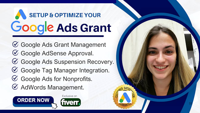 Gig Preview - Setup, optimize and manage google ad grants for nonprofit