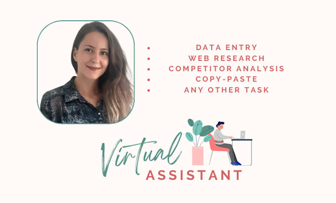 Gig Preview - Be your virtual assistant, do any admin or other task