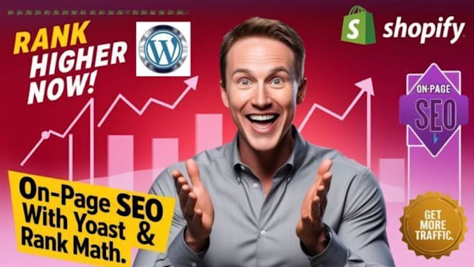 Gig Preview - Do SEO optimize wordpress shopify wix squarespace and build websites