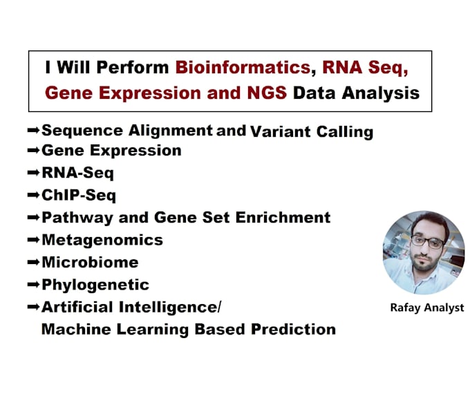 Bestseller - perform bioinformatics, rna seq, gene expression and ngs data analysis