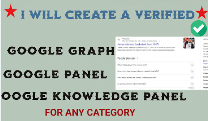 Bestseller - create google knowledge panel for person