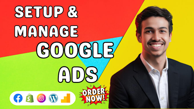 Gig Preview - Setup and manage google ads adwords ppc campaigns