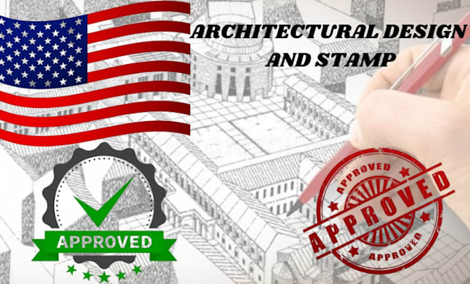 Gig Preview - Pe stamping and sealing for architectural drawings US city permit approval