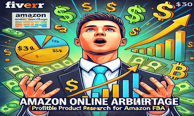 Gig Preview - Do online arbitrage to find profitable products for amazon