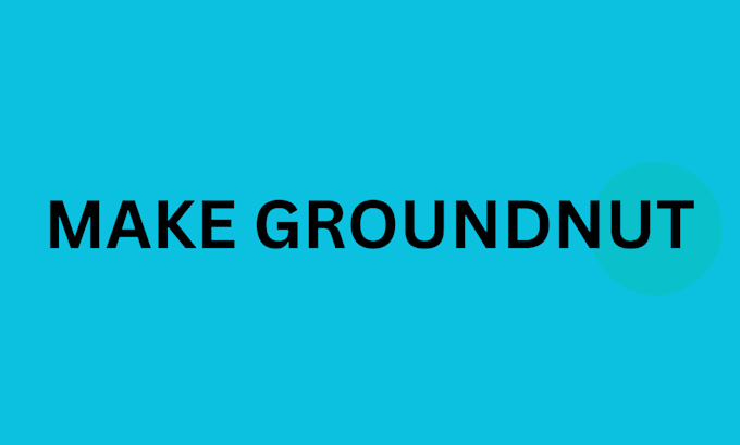 Gig Preview - Teach you how to create groundnut video through app