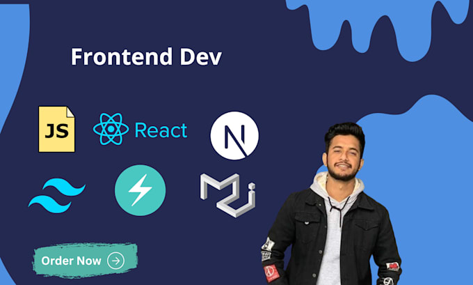 Gig Preview - Design and develop modern frontend applications using reactjs and nextjs