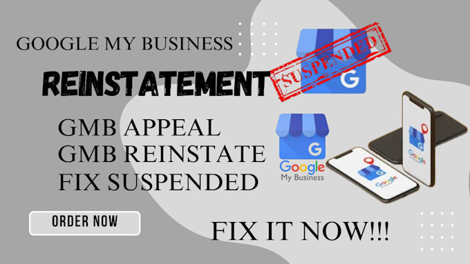 Gig Preview - Appeal, reinstate and fix suspended google my business profile, appeal gmb