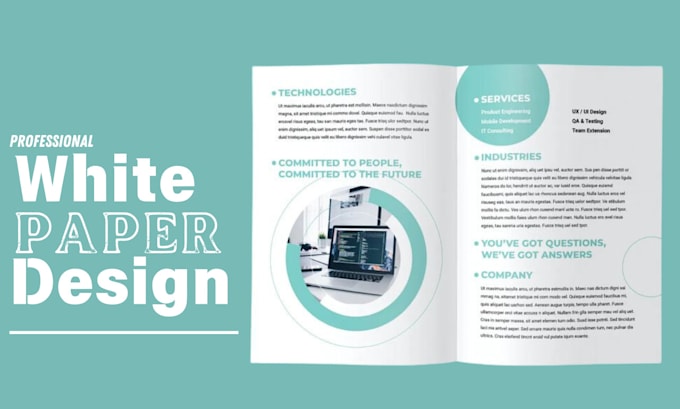 Gig Preview - Design professional white paper