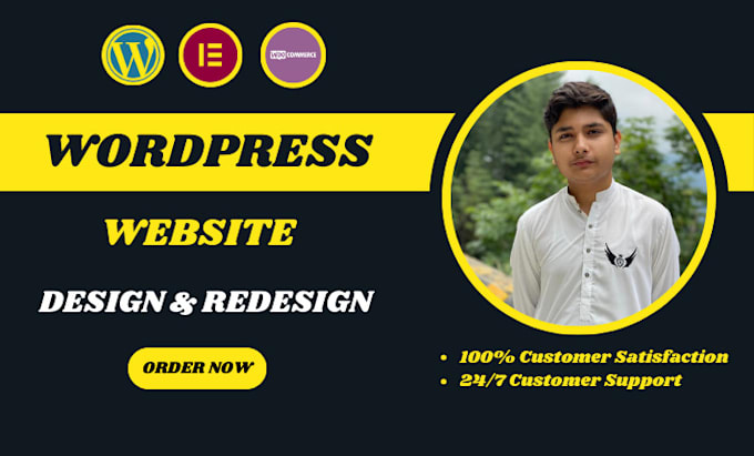 Bestseller - design custom, modern, responsive wordpress website