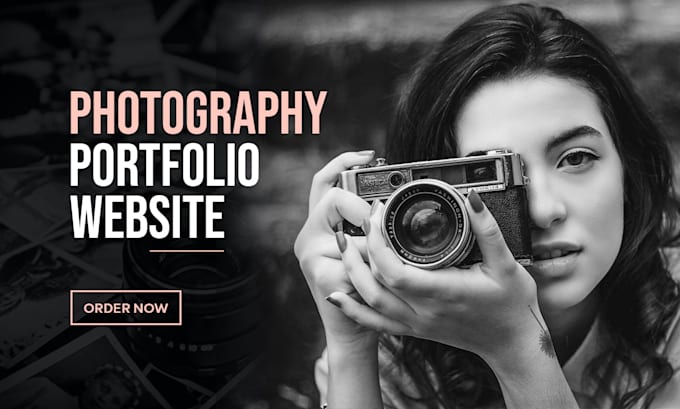 Gig Preview - Create a photography  portfolio website for photographer