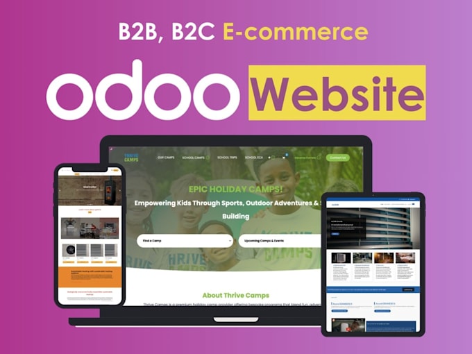 Bestseller - design a professional odoo website