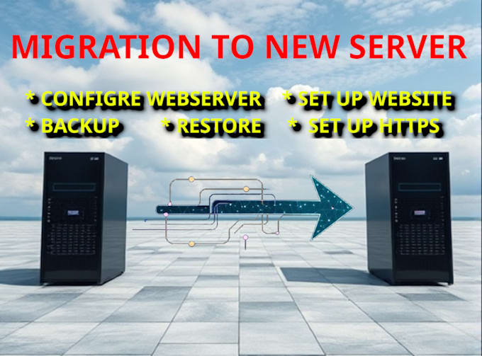 Gig Preview - Move transfer migrate the website to another hosting server