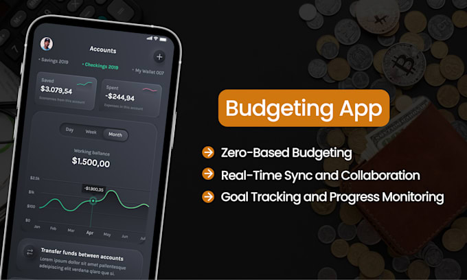 Gig Preview - Develop a budgeting and expense tracker app like ynab