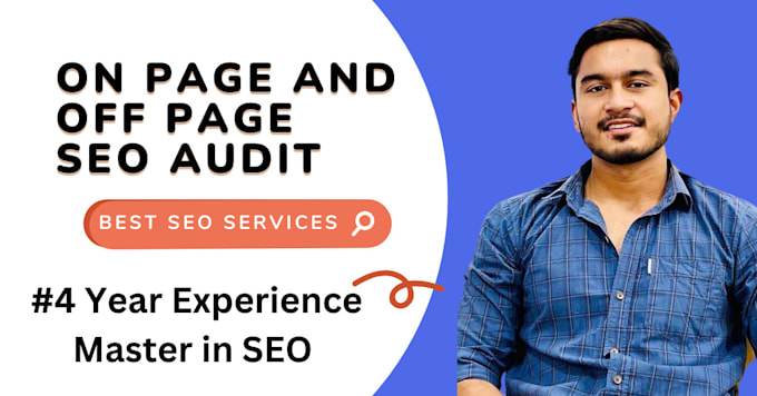 Gig Preview - Do best on page and off page SEO audit for you