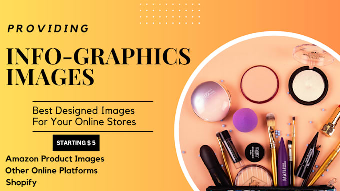 Gig Preview - Do any store product photography editing and infographic