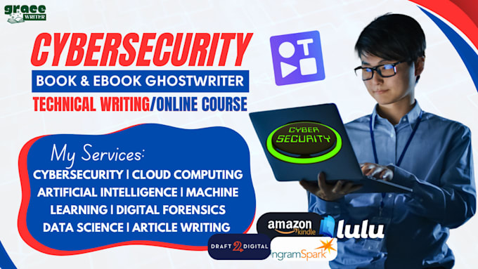 Gig Preview - Write 50k words cybersecurity ebook, cloud computing, online course, ebook