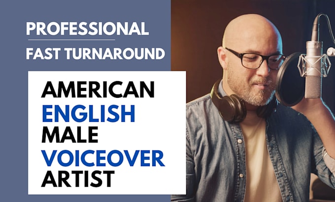 Gig Preview - Do american or canadian english voiceovers