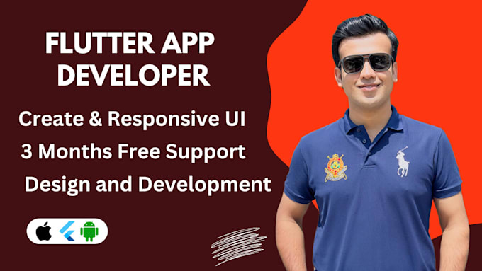 Gig Preview - Do mobile app development, android, ios app development, flutter app development