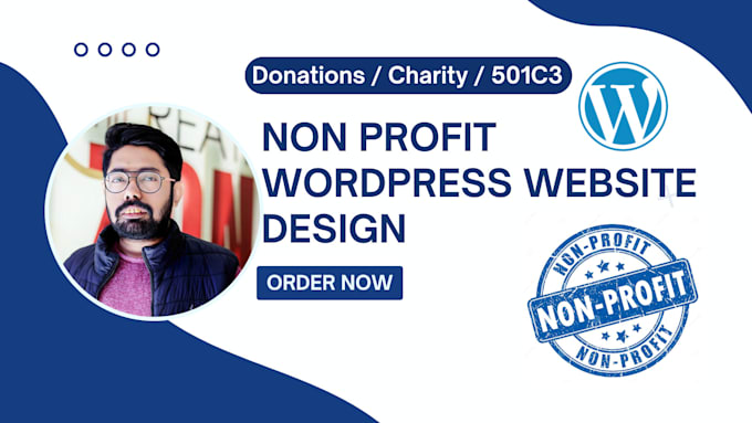 Gig Preview - Build website for ngo, nonprofit, charity and donations