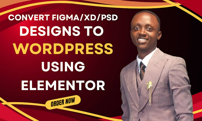 Bestseller - convert figma to wordpress PSD to wordpress xd to wordpress figma to elementor