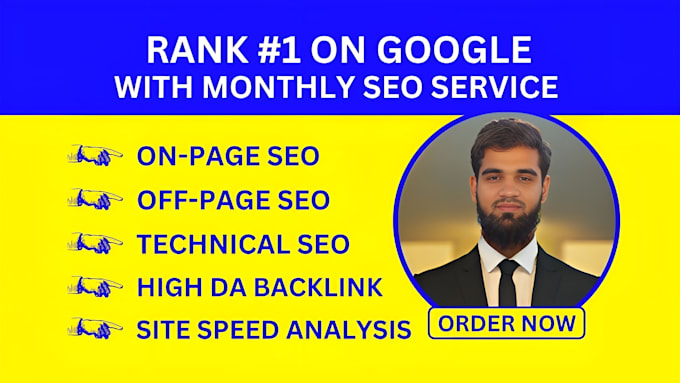 Bestseller - provide complete monthly SEO service, including onpage, offpage, and technical