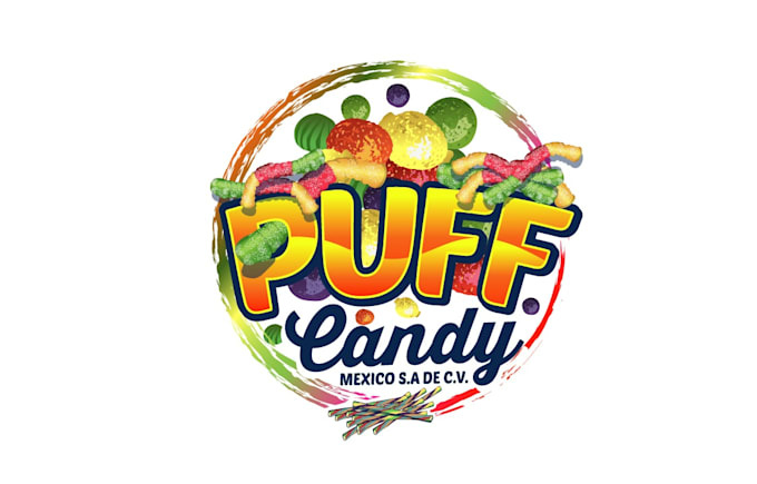 Gig Preview - Create graceful and fantastic candy logo design