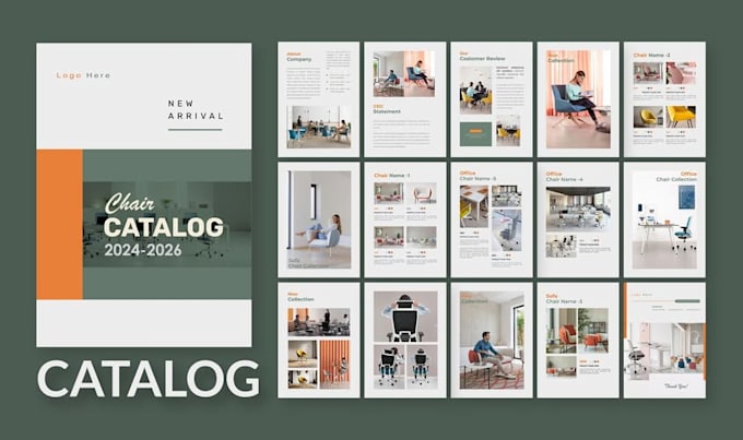 Gig Preview - Professional  catalogs for marketing and sales or website