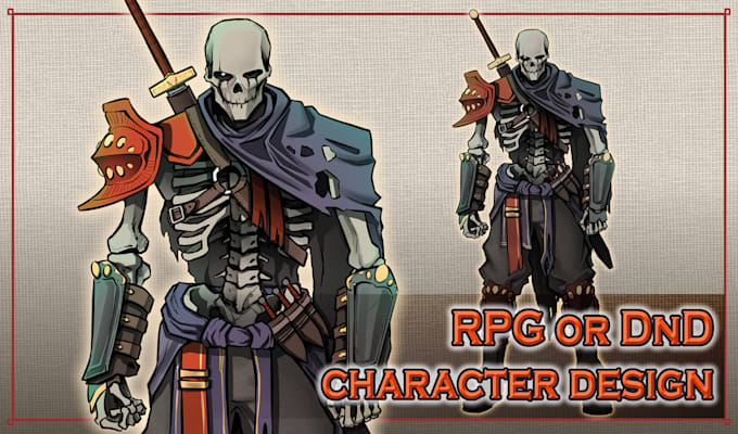 Gig Preview - Create dnd or rpg characters