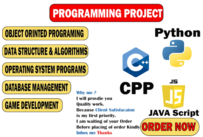 Gig Preview - Solve your coding assigments in java cpp python html