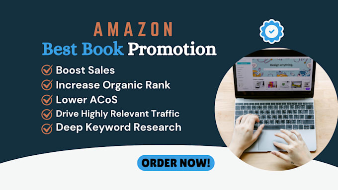 Gig Preview - Use amazon KDP ads to do book promotion and ebook marketing with publishing