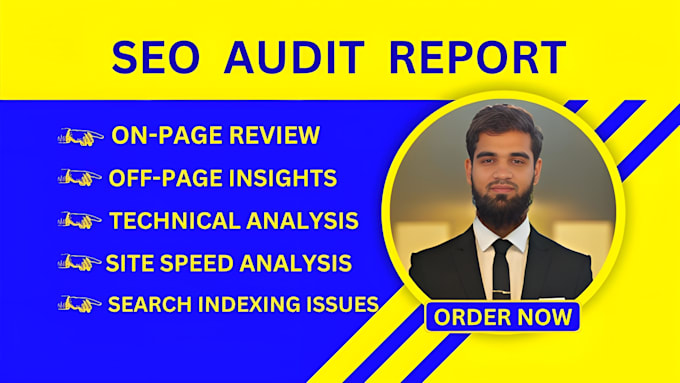 Gig Preview - Provide SEO audit report to improve your website rankings