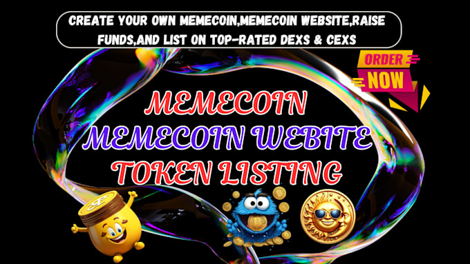 Bestseller - create solana memecoin website token listing coin listing on coinmarketcap lbank