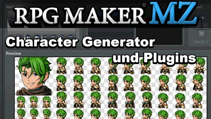 Gig Preview - Make  an rpg maker mz plugin or rpg maker mv plugin