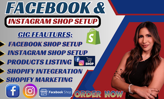 Bestseller - set up facebook and instagram shop integrate with shopify eccomerce