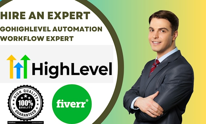 Gig Preview - Setup gohighlevel automation go highlevel email sequence go high level workflow