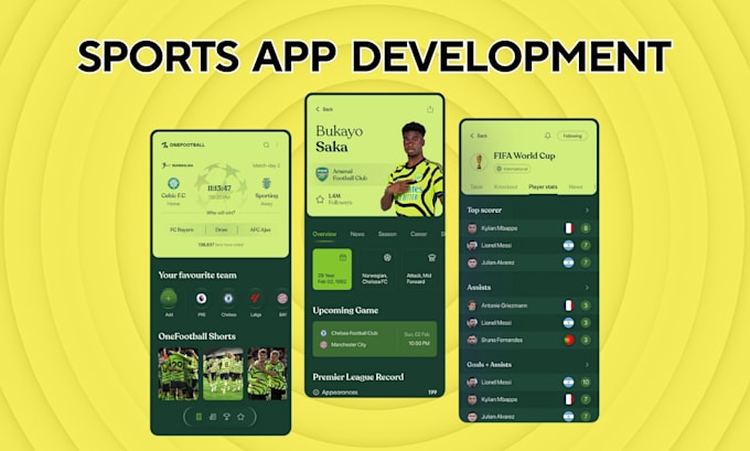 Gig Preview - Develop sport bet app, bet app, fantasy sport app, fantasy football app, fantasy