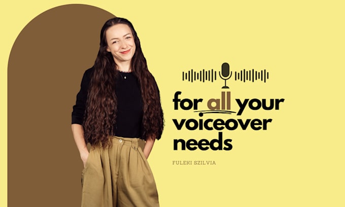 Bestseller - record voiceovers for you in english, romanian, or hungarian